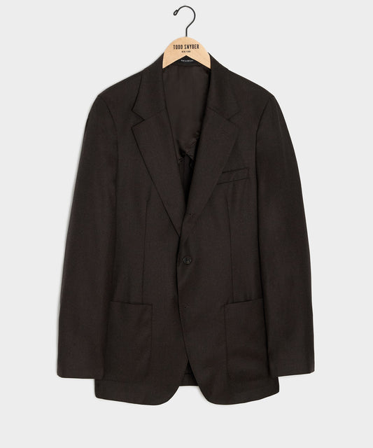 Todd Snyder Italian Flannel Madison Jacket - Dark Brown