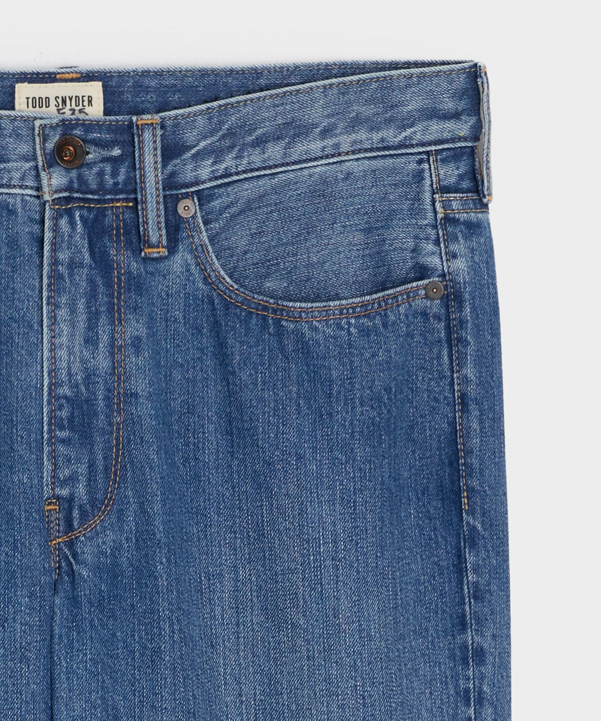 Todd Snyder Western Jean - Vintage Blue