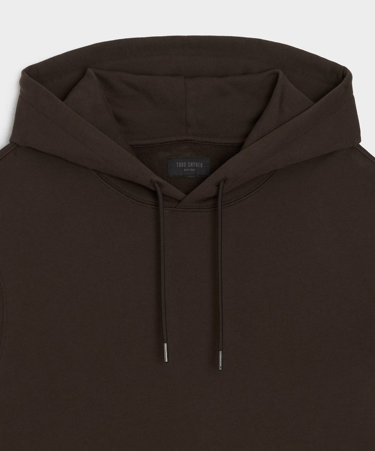Todd Snyder Foundation Hoodie - Dark Mocha
