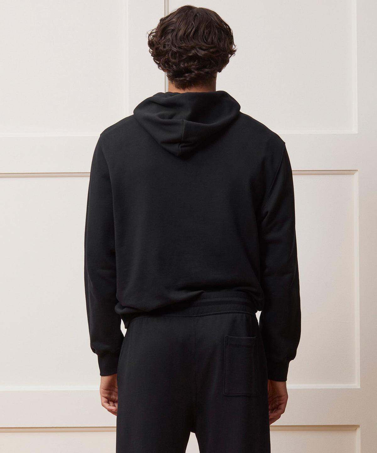 Todd Snyder Foundation Hoodie - Pitch Black