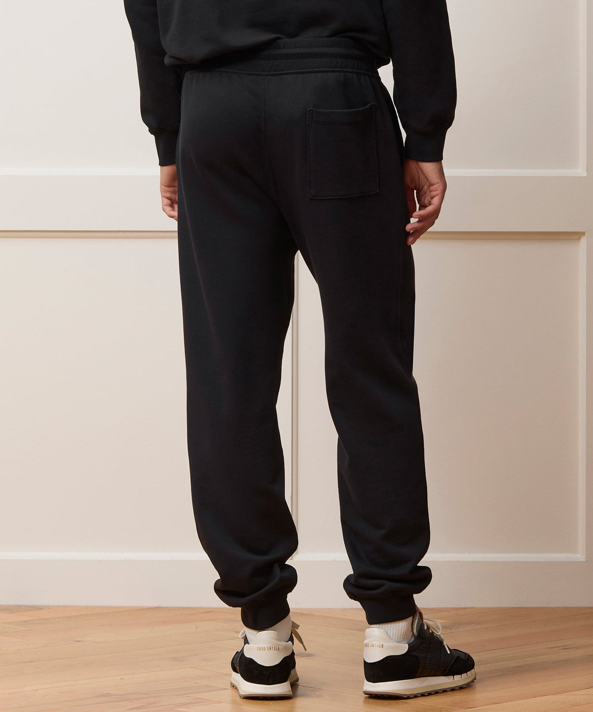Todd Snyder Foundation Sweatpant - Pitch Black