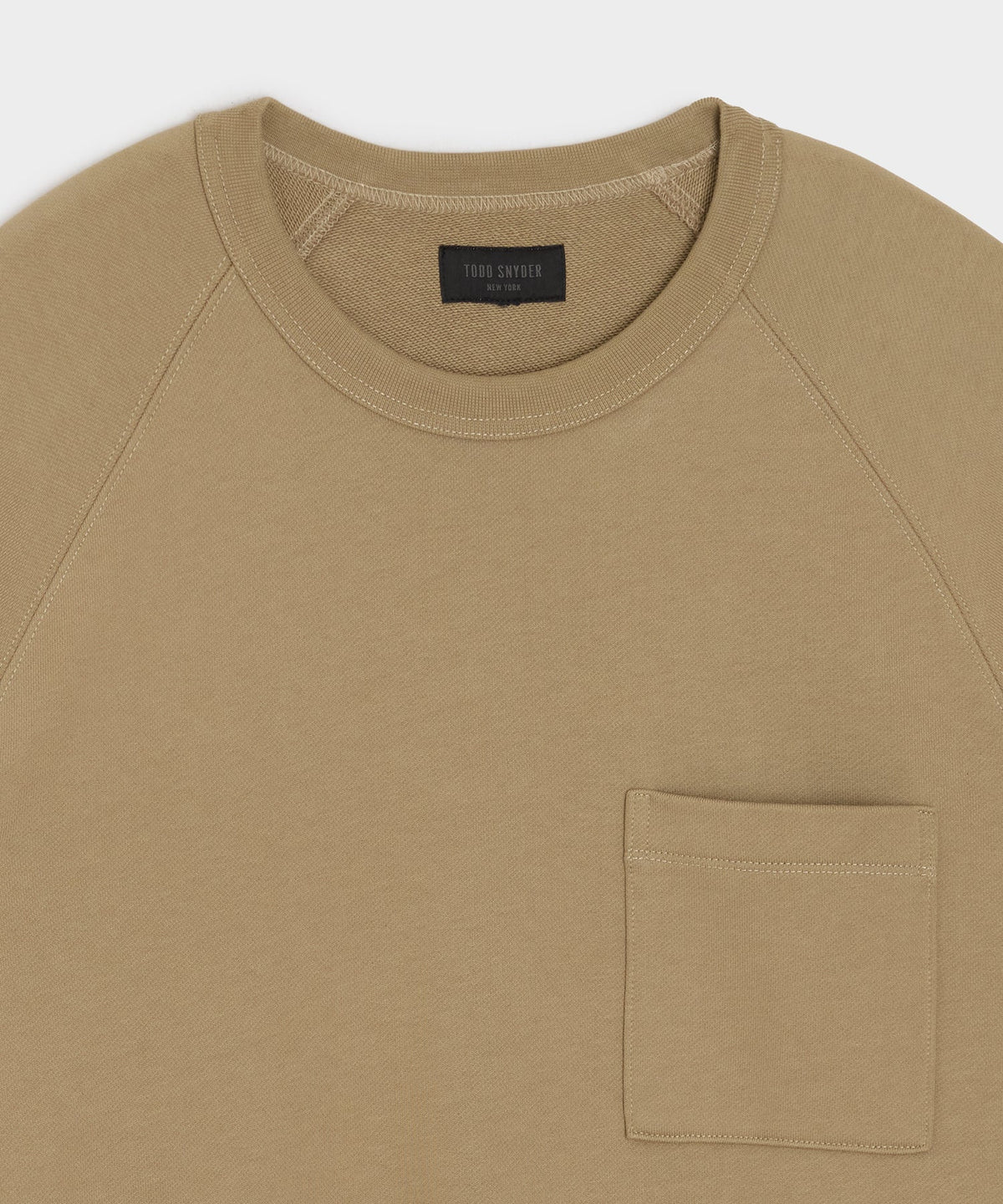 Todd Snyder Foundation Pocket Sweatshirt - Dapper Tan