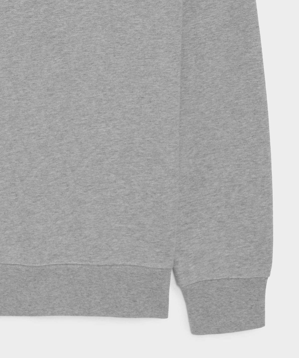 Todd Snyder Foundation Quarter-Zip Sweatshirt - Light Grey Mix