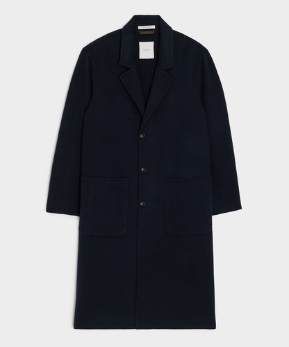 Todd Snyder Italian Cashmere Topcoat - Navy