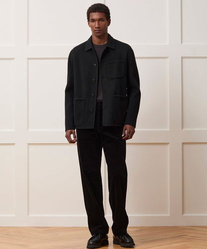 Todd Snyder Italian Cashmere Chore Coat - Black