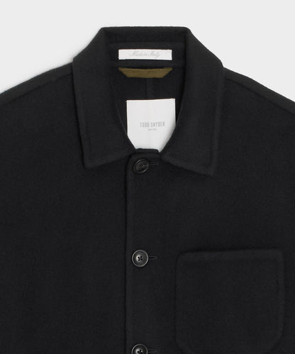 Todd Snyder Italian Cashmere Chore Coat - Black