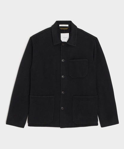 Todd Snyder Italian Cashmere Chore Coat - Black