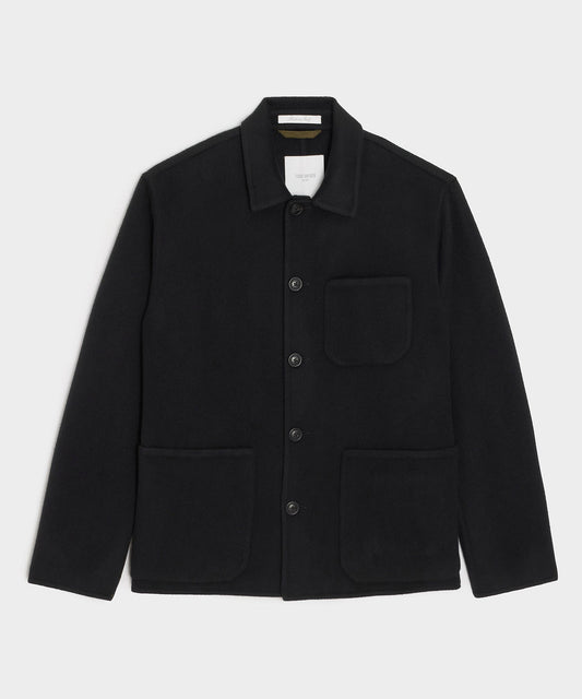Todd Snyder Italian Cashmere Chore Coat - Black