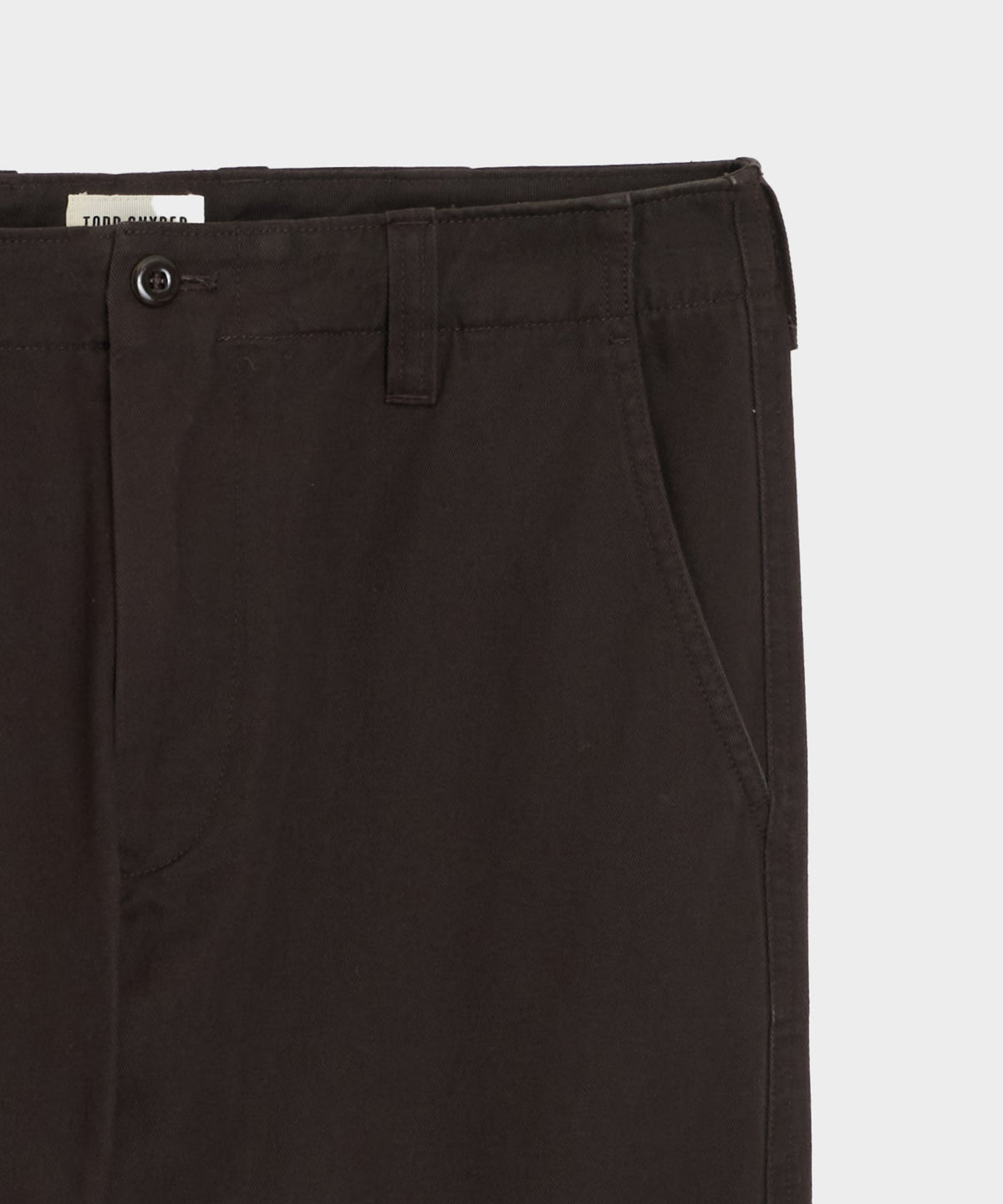 Todd Snyder Straight Fit Favorite Chino - Cocoa