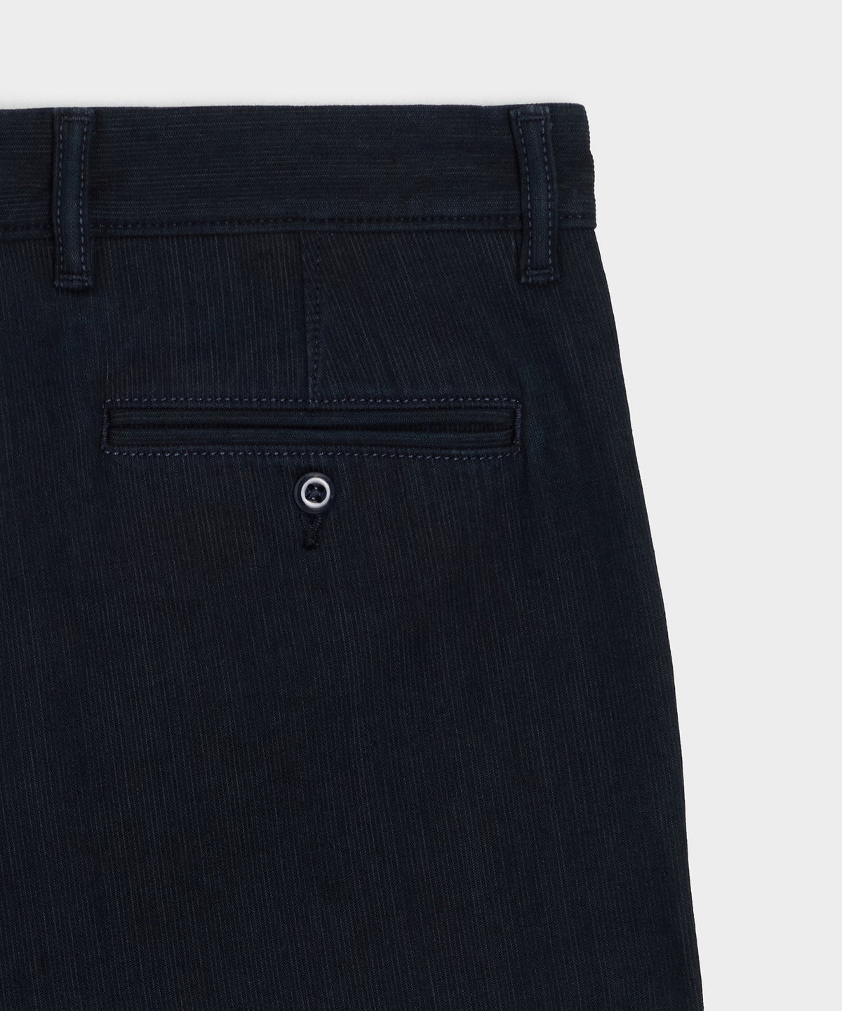 Todd Snyder Relaxed Striped Denim Chino - Indigo