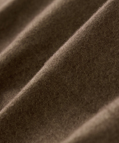 Todd Snyder Italian Heathered Cotton Side Tab Trouser - Sand