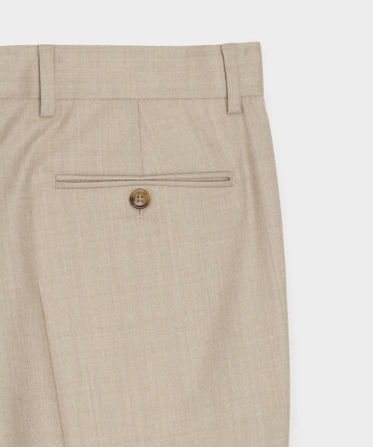 Todd Snyder Italian Flannel Sutton Trouser - Oatmeal