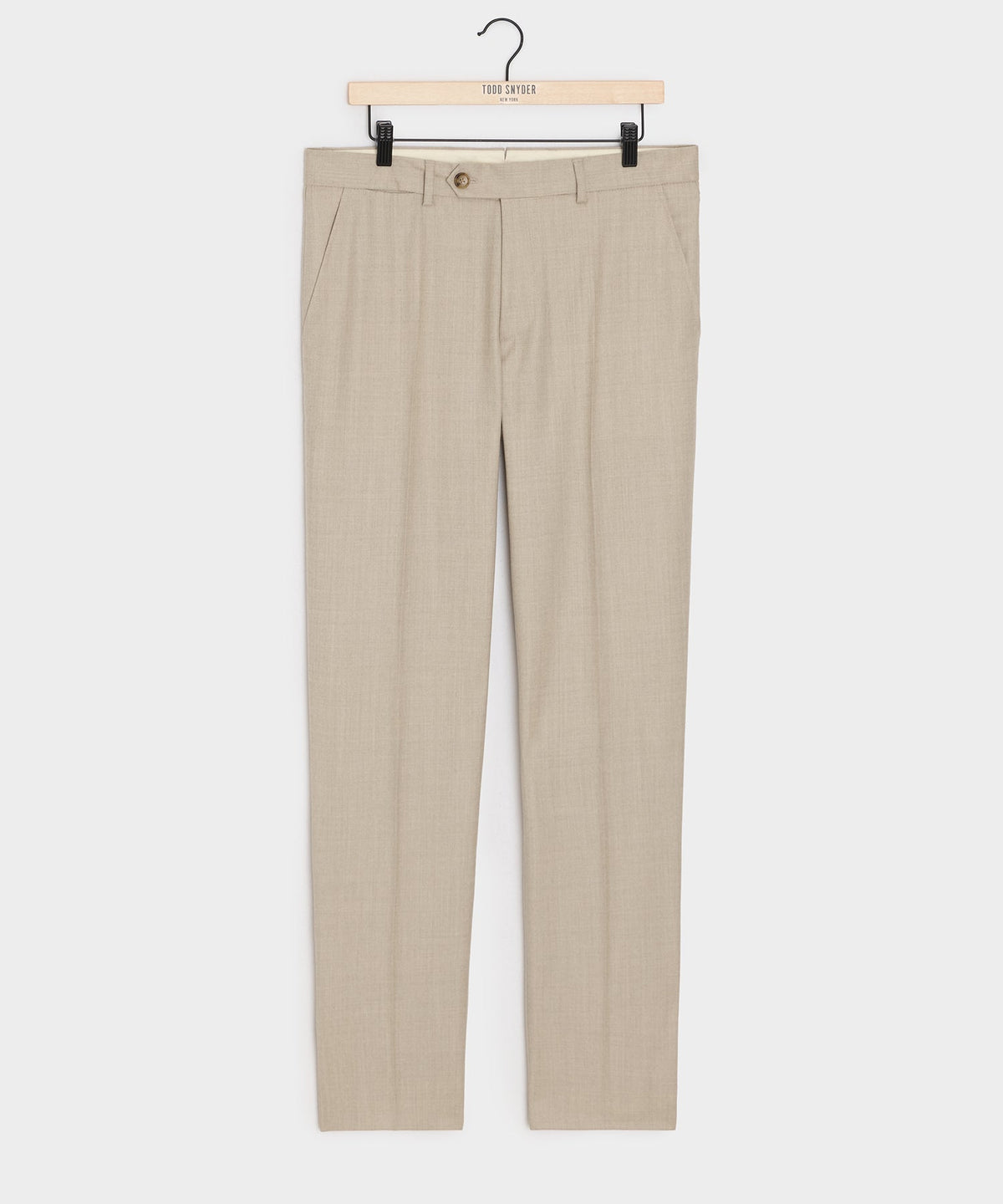 Todd Snyder Italian Flannel Sutton Trouser - Oatmeal