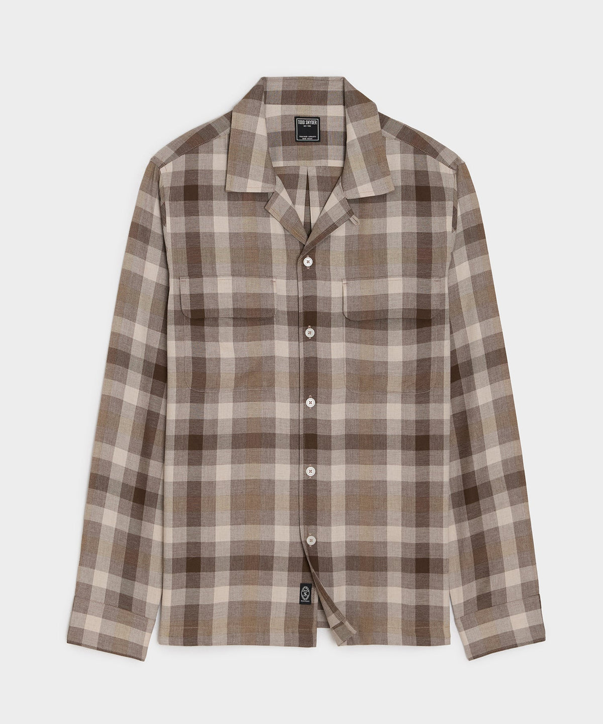 Todd Snyder Rayon Field Shirt - Baja Dunes