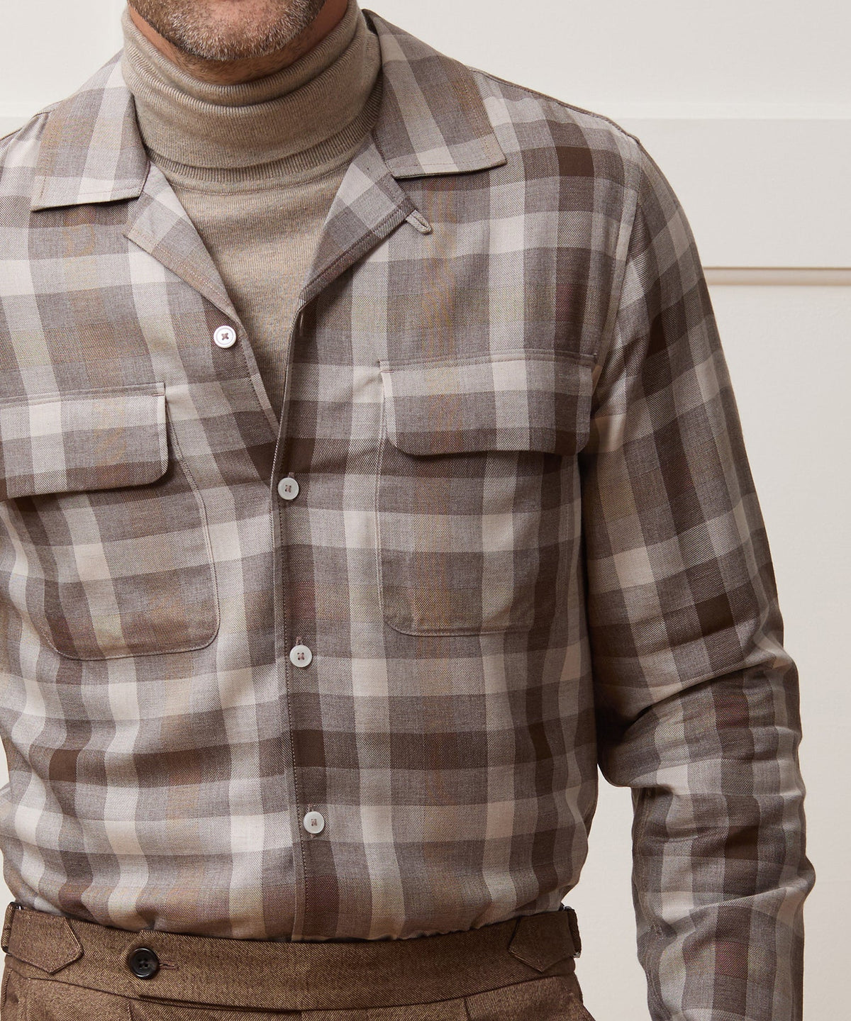 Todd Snyder Rayon Field Shirt - Baja Dunes