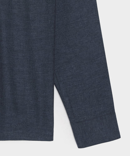Todd Snyder Rayon Field Shirt - Navy