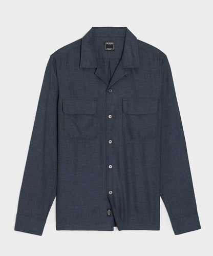 Todd Snyder Rayon Field Shirt - Navy