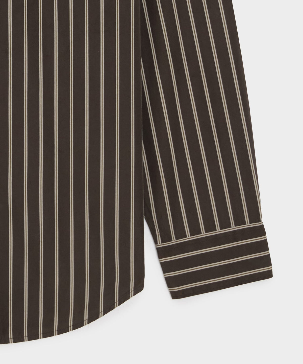 Todd Snyder Poplin Big Shirt - Brown