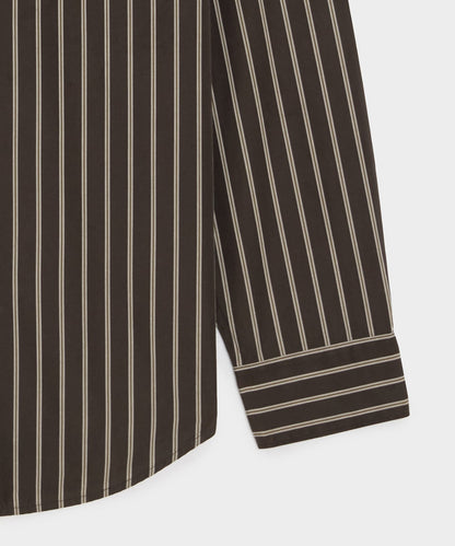 Todd Snyder Poplin Big Shirt - Brown