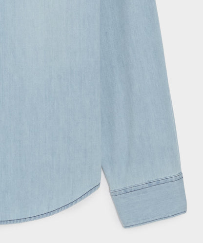 Todd Snyder Denim Point Collar Shirt - Indigo