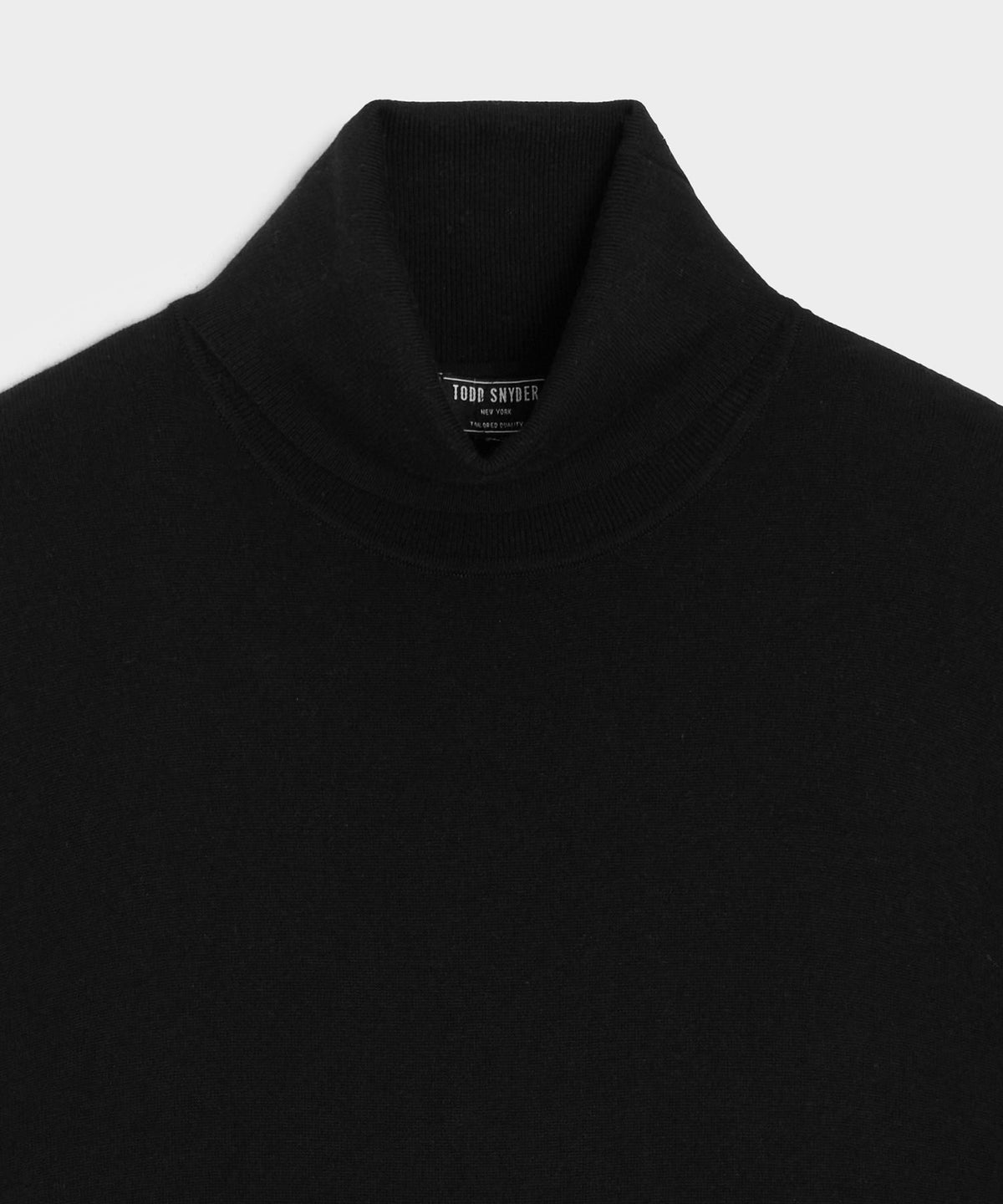 Todd Snyder Silk-Cashmere Turtleneck Sweater - Black