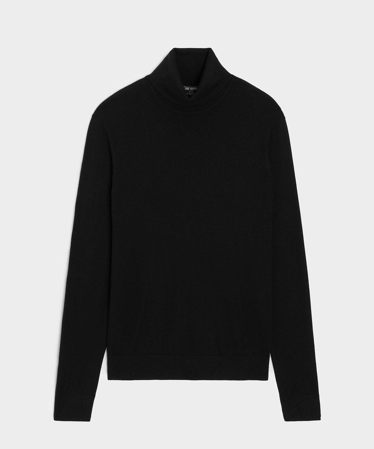 Todd Snyder Silk-Cashmere Turtleneck Sweater - Black