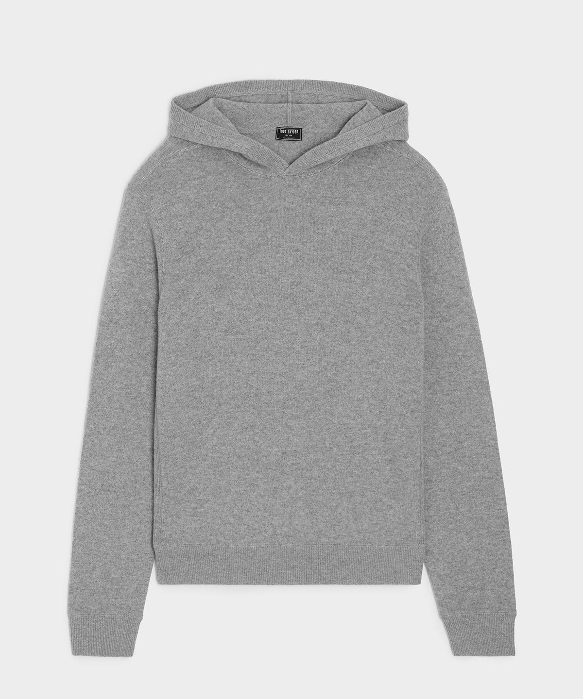 Todd Snyder Cashmere Hoodie - Grey Heather