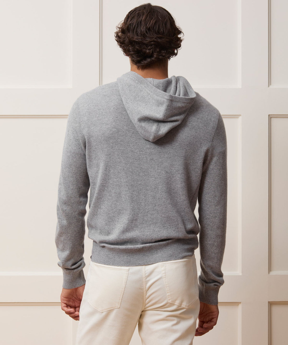 Todd Snyder Cashmere Hoodie - Grey Heather