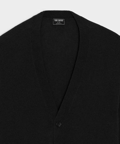 Todd Snyder Cashmere Cardigan - Black