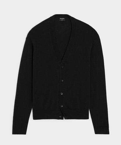 Todd Snyder Cashmere Cardigan - Black