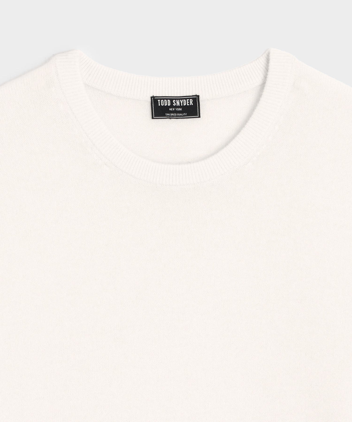 Todd Snyder Cashmere Crewneck - Bisque
