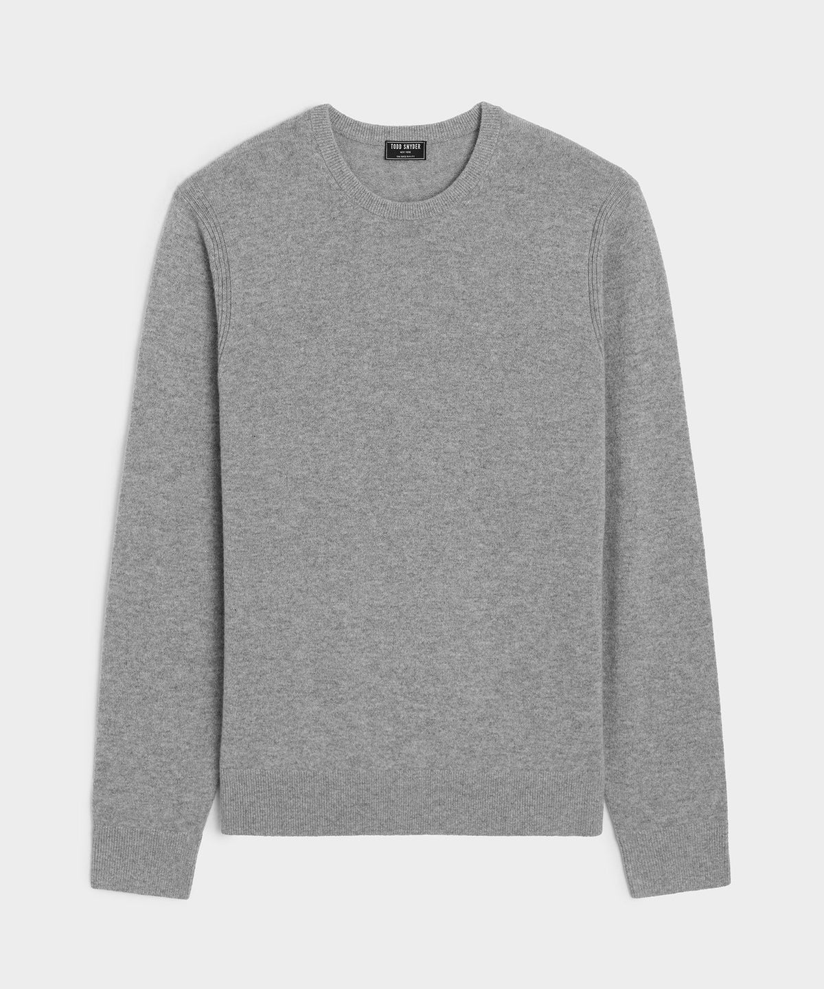 Todd Snyder Cashmere Crewneck - Grey Heather