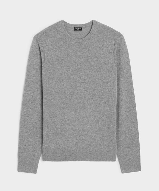 Todd Snyder Cashmere Crewneck - Grey Heather