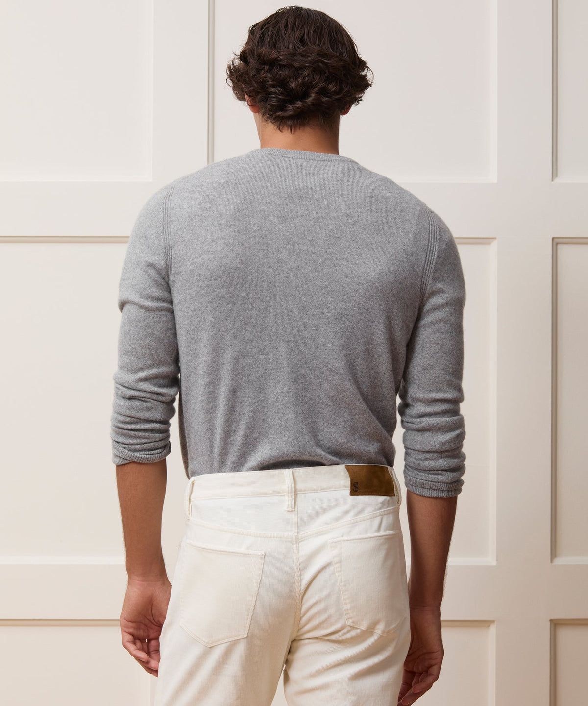 Todd Snyder Cashmere Crewneck - Grey Heather