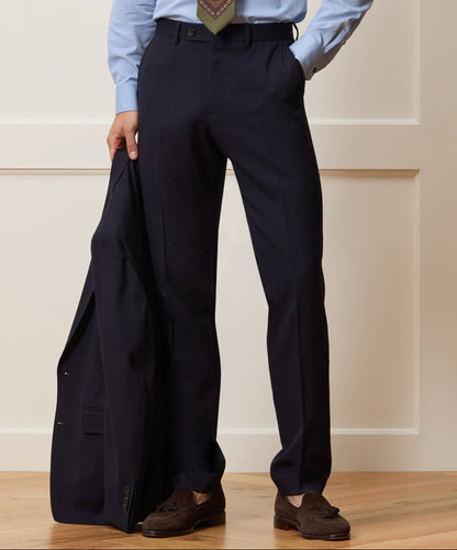 Todd Snyder Slim Twill Long Collar Dress Shirt - Denim Blue