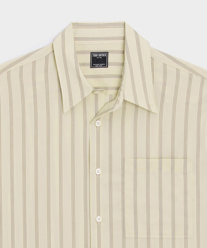 Todd Snyder Rayon Big Shirt - Ivory