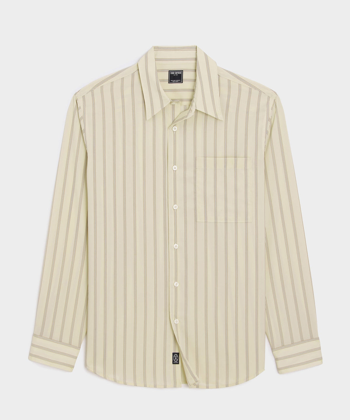Todd Snyder Rayon Big Shirt - Ivory
