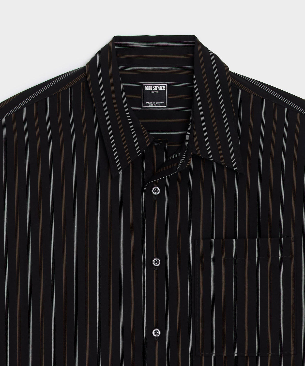 Todd Snyder Rayon Big Shirt - Black