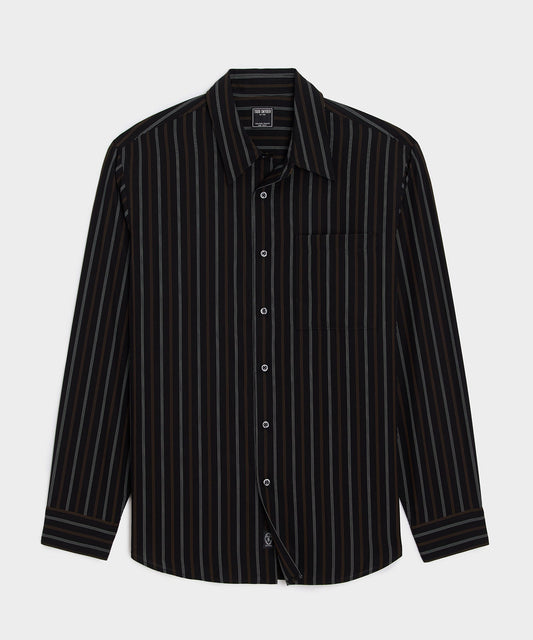 Todd Snyder Rayon Big Shirt - Black