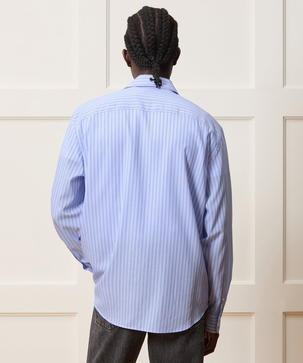 Todd Snyder Rayon Big Shirt - Blue