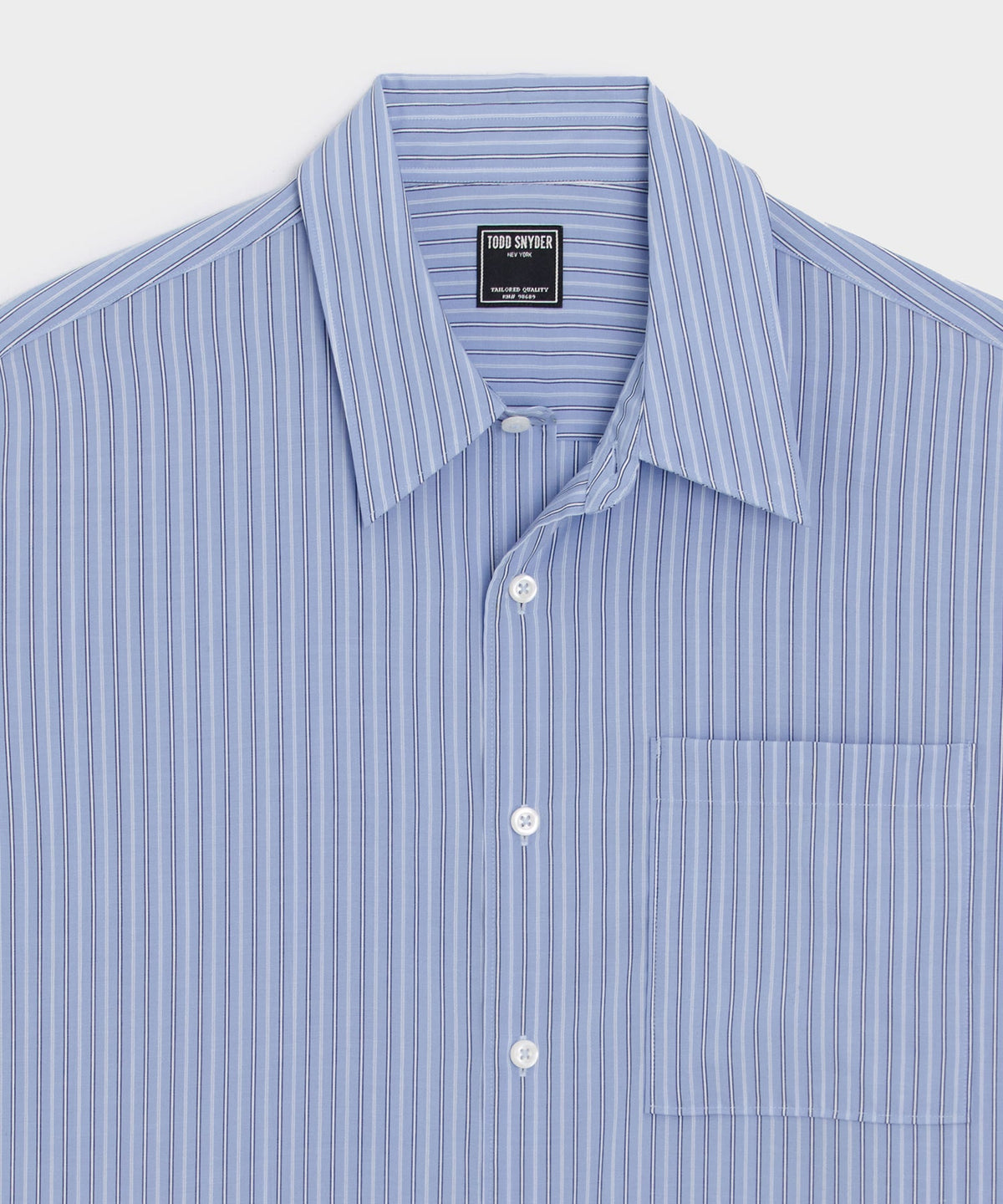 Todd Snyder Rayon Big Shirt - Blue
