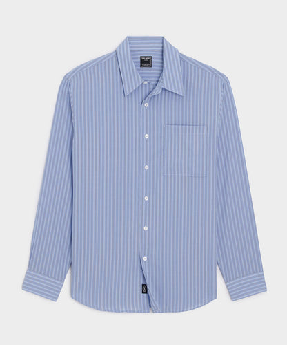 Todd Snyder Rayon Big Shirt - Blue