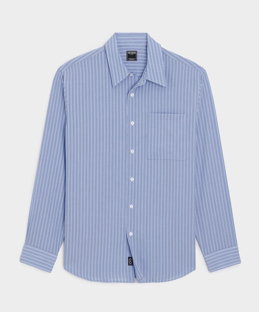 Todd Snyder Rayon Big Shirt - Blue