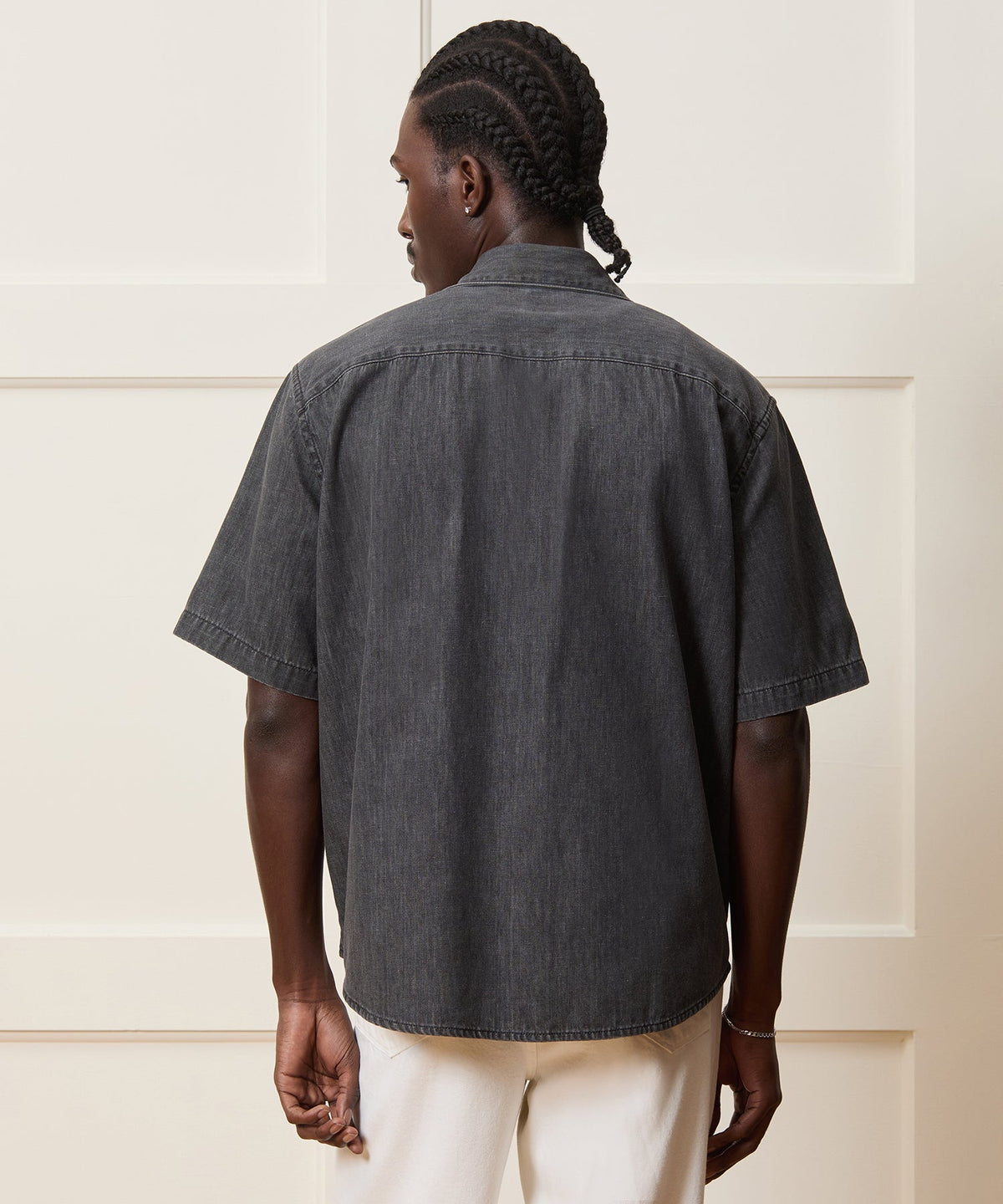 Todd Snyder Denim Big Shirt - Black