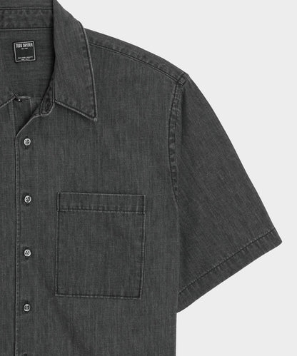 Todd Snyder Denim Big Shirt - Black
