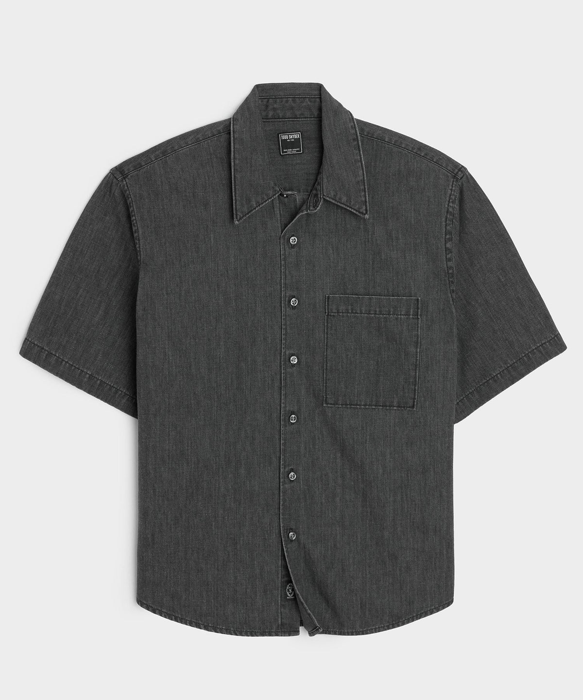 Todd Snyder Denim Big Shirt - Black