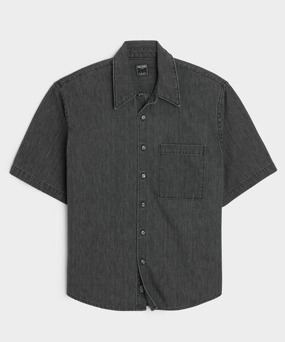 Todd Snyder Denim Big Shirt - Black