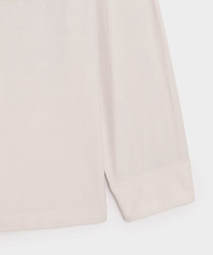 Todd Snyder Relaxed Twill CPO Overshirt - Beige