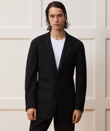 Todd Snyder Italian Knit Wythe Sport Coat - Black