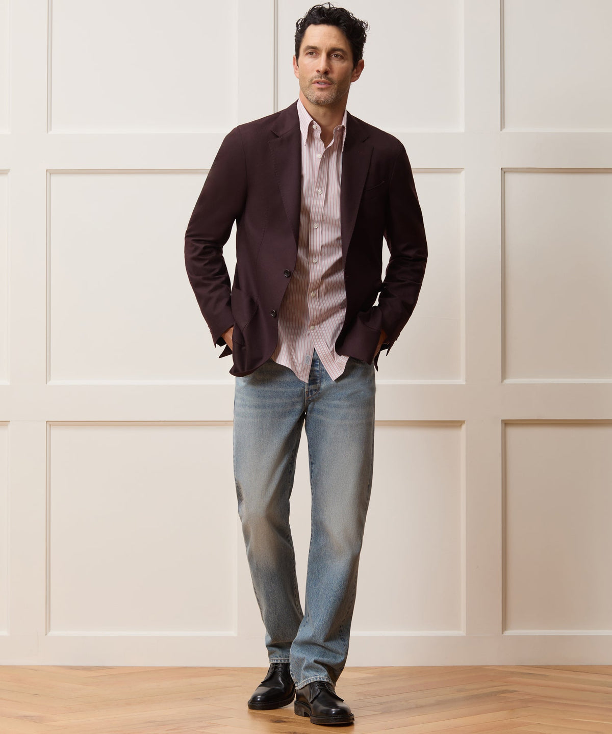 Todd Snyder Italian Flannel Sport Coat - Raisin
